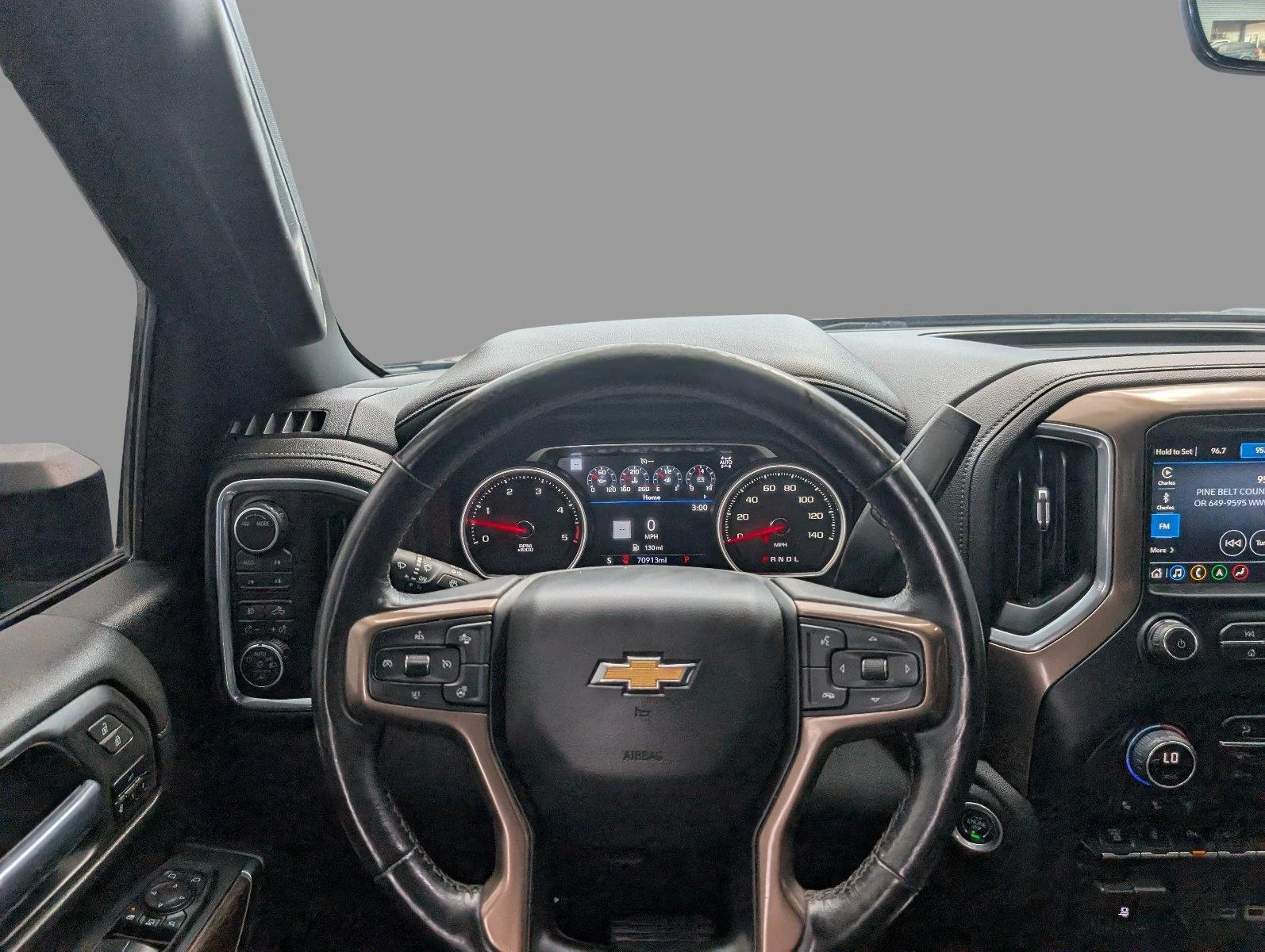 Used 2022 Mosaic Black Metallic Chevrolet High Country image 36