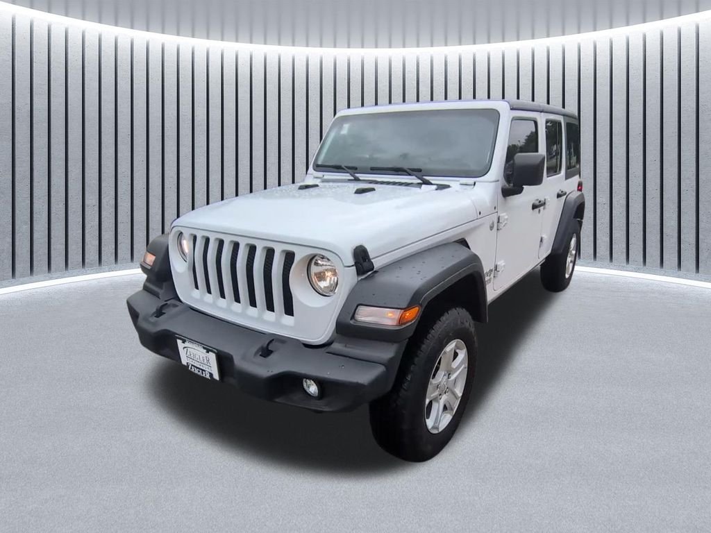 Used 2020 White Jeep Unlimited Sport S image 25