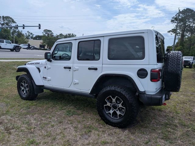 Used 2022 Bright White Cl Jeep Unlimited Rubicon image 4