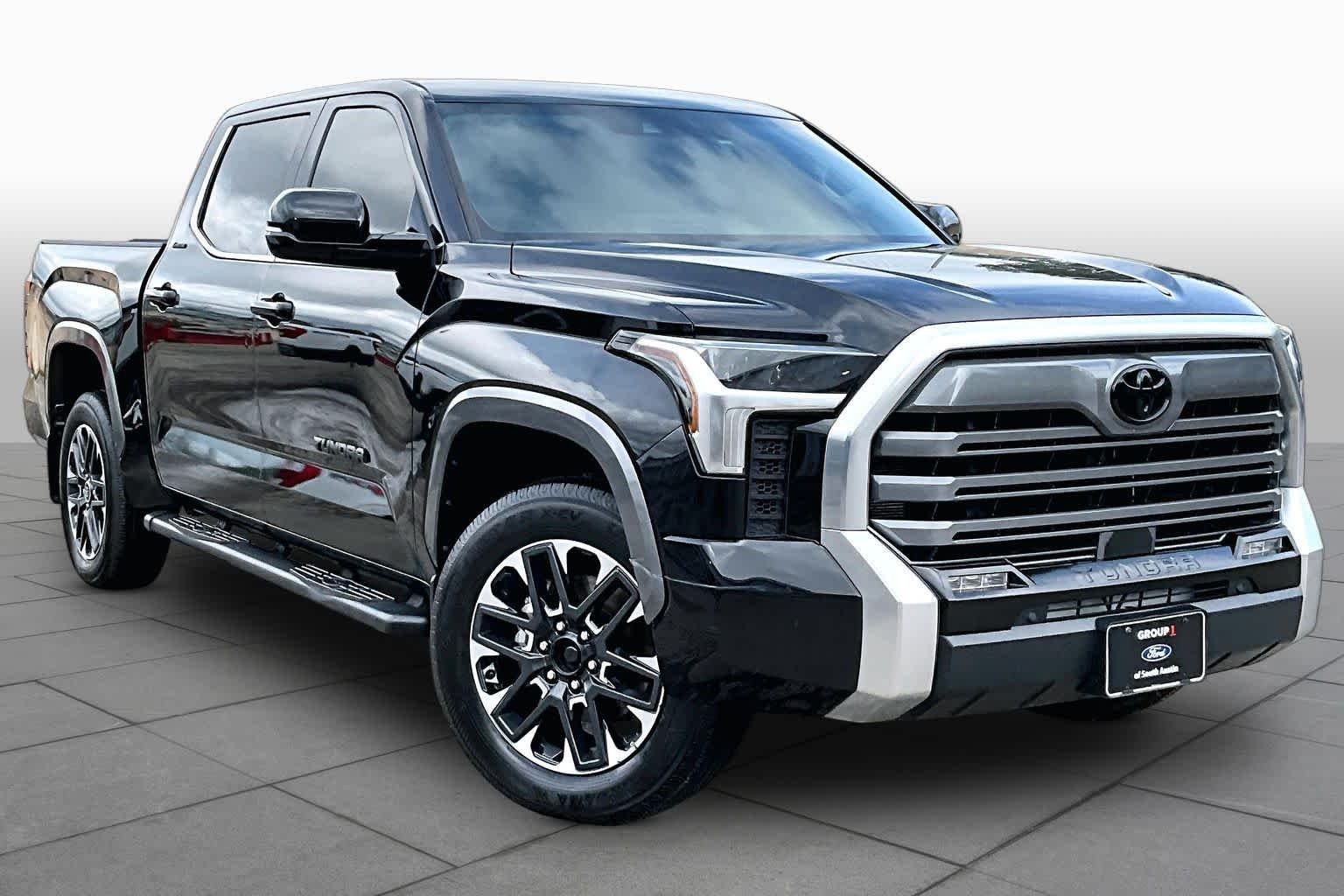 Used 2024 Midnight Black Metallic Toyota Limited image 3