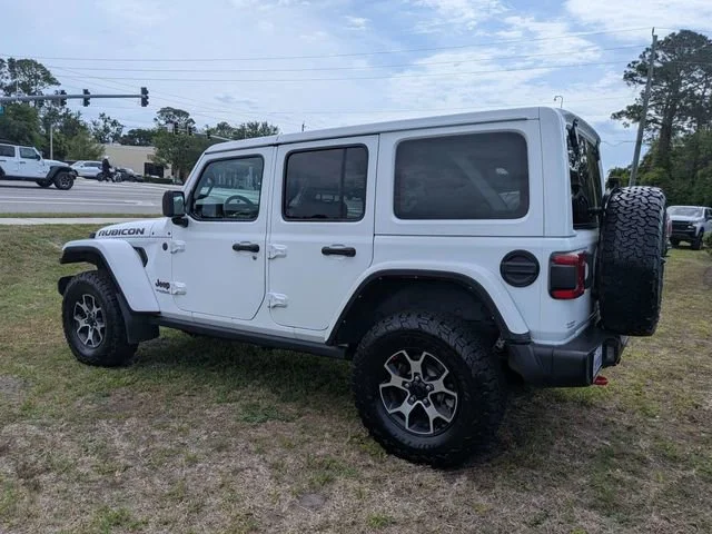 Used 2022 Bright White Cl Jeep Unlimited Rubicon image 4