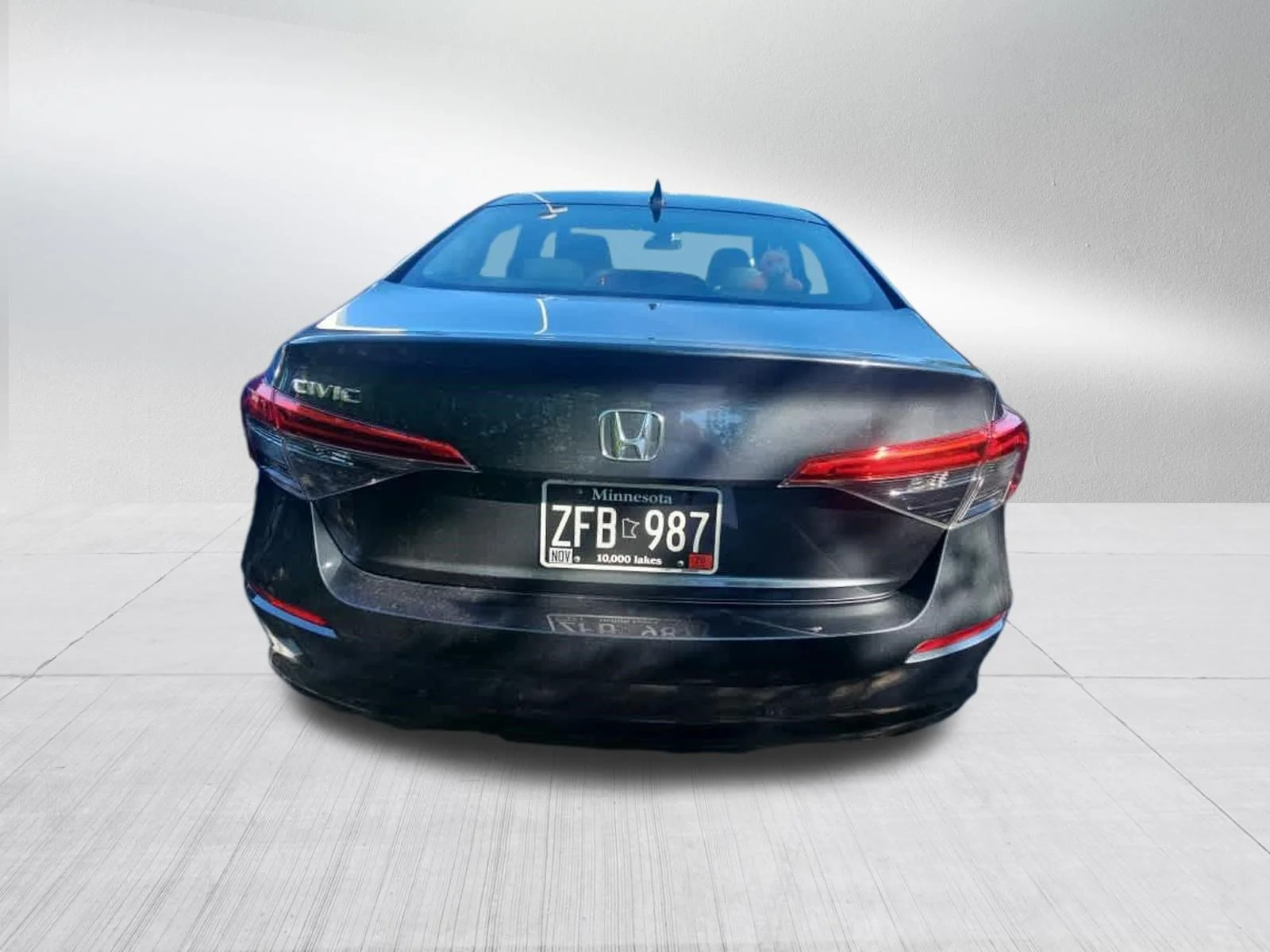 Certified Used 2024 Meteorite Gray Metallic Honda EX image 5