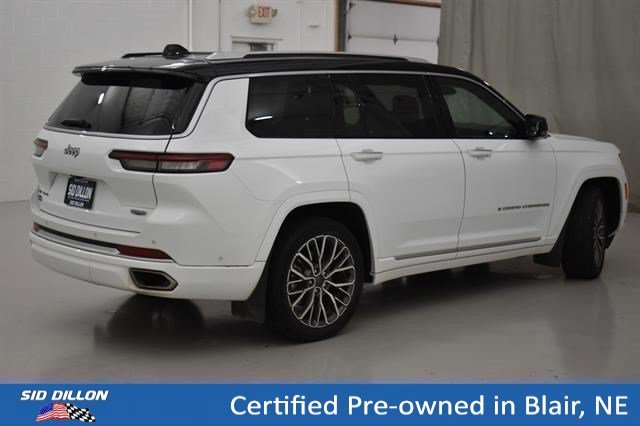 Used 2023 Bright White Clearcoat Jeep Summit Reserve image 14