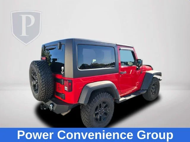 Used 2016 Firecracker Red C Jeep Willys Wheeler image 7