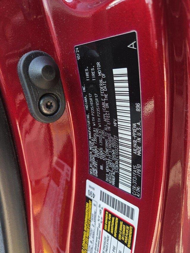 Used 2025 Ruby Flare Pearl Toyota LE image 35