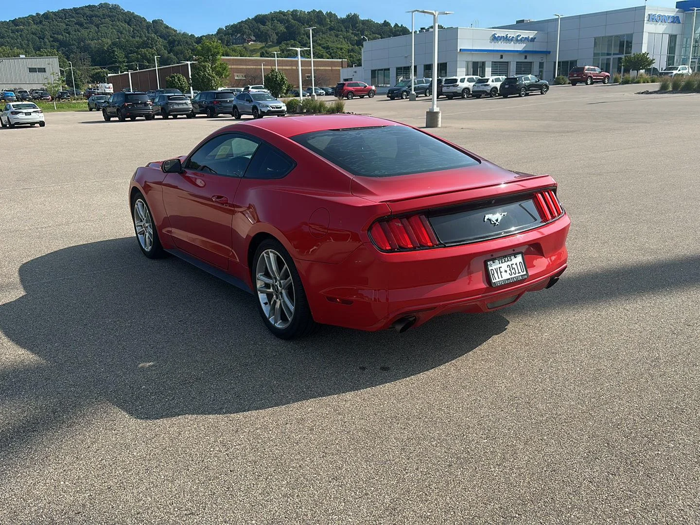 Used 2015 Race Red Ford EcoBoost image 5