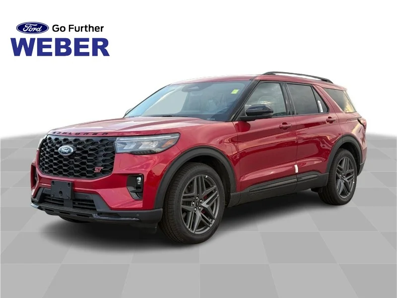 New 2026 Rapid Red Metallic Tinted Clearcoat Ford ST 4WD image 1