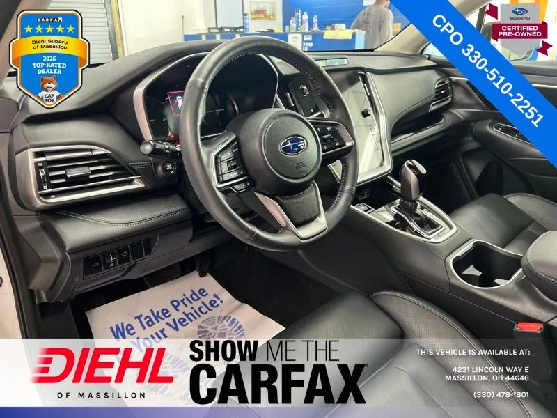 Certified Used 2024 White Subaru Touring XT image 24