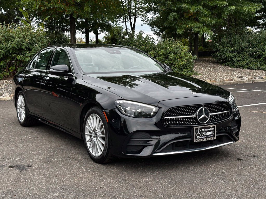 Certified Used 2023 Black Mercedes-Benz E 350 image 3