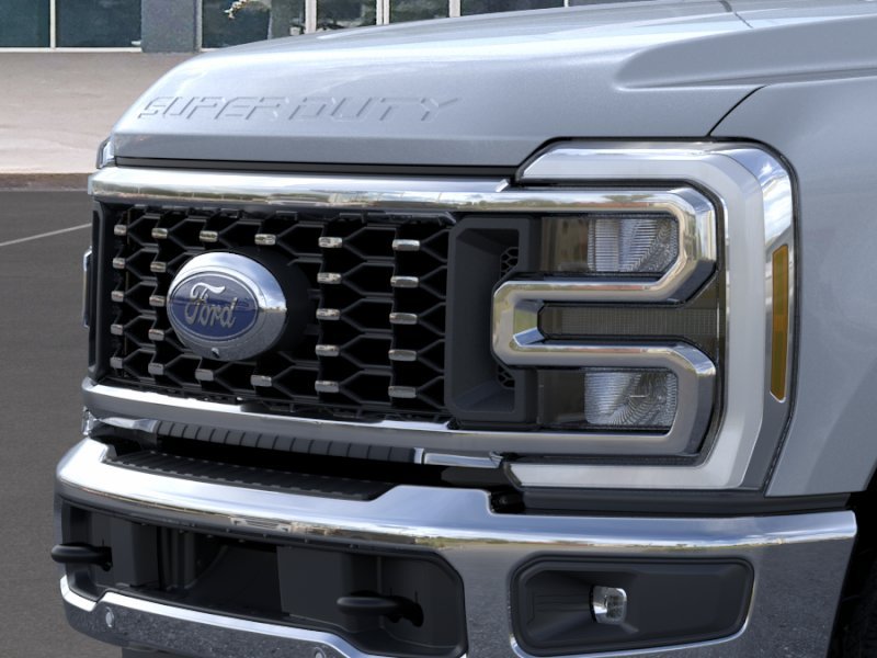 New 2026 Glacier Gray Metallic Tri-Coat Ford F-350® Lariat® image 17