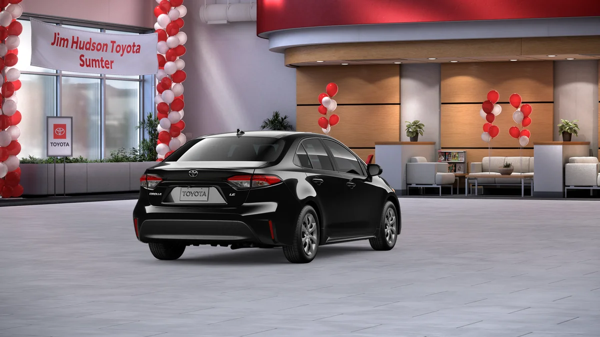 New 2026 Midnight Black Metallic Toyota LE image 31