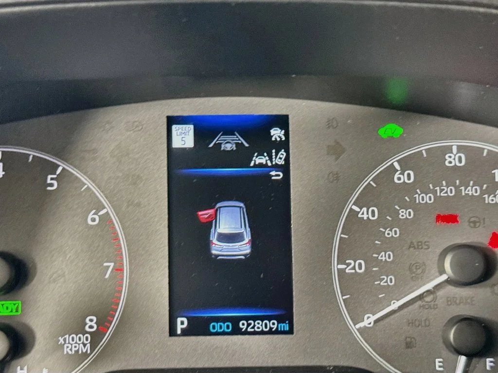 Used 2025 Wind Chill Pearl Toyota Hybrid Nightshade image 15