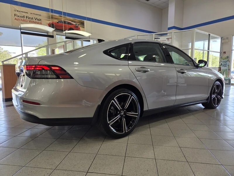New 2026 Solar Silver Metallic Honda SPORT-L SEDAN image 4