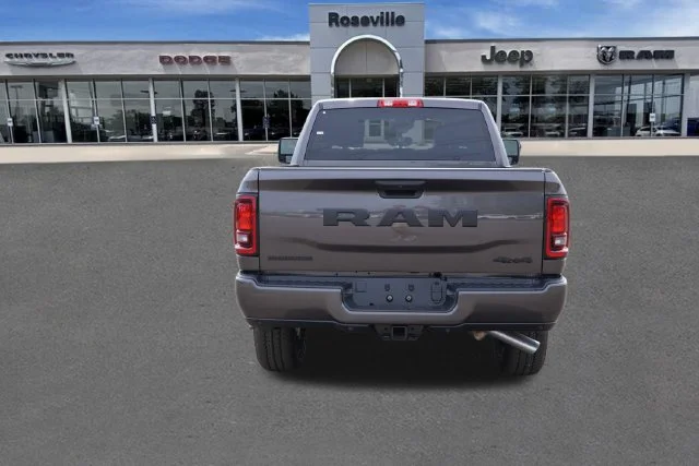 New 2027 Granite Crystal Metallic Clear-Coat Exterior Paint RAM Big Horn image 4