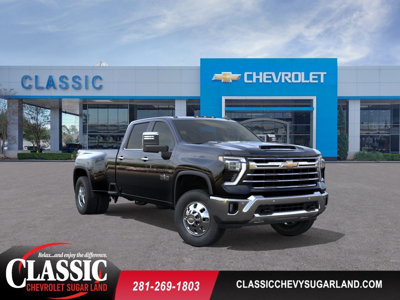 2026 Chevrolet Silverado 3500 HD LTZ DRW Black at Classic Elite Chevrolet Hwy 6