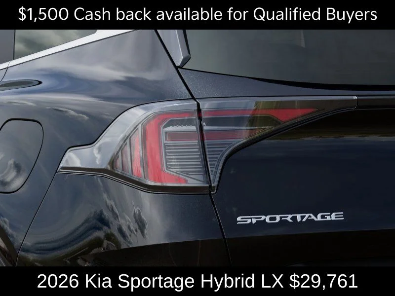 New 2026 Fusion Black Kia LX image 11