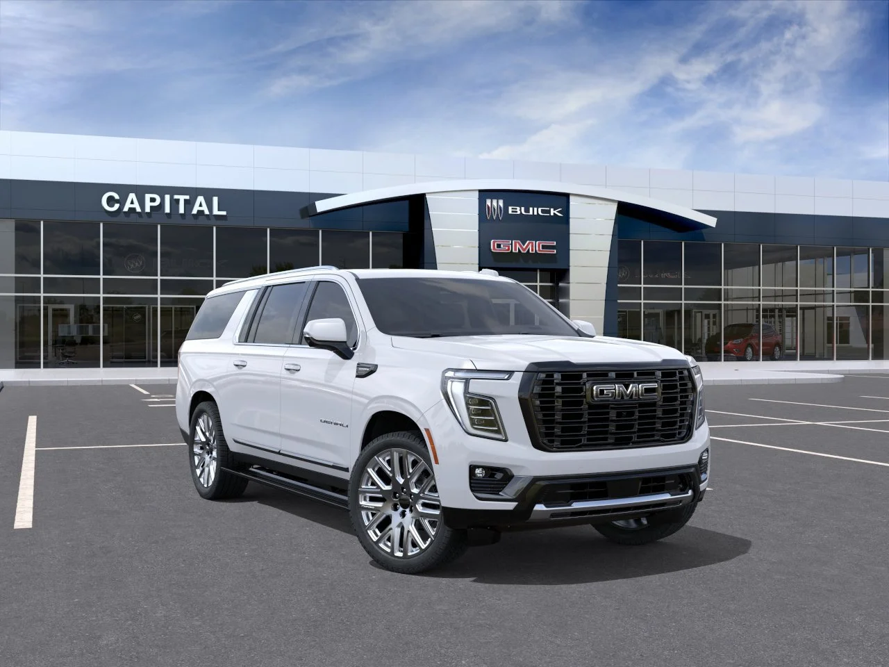 New 2026 Summit White GMC Denali Ultimate image 2