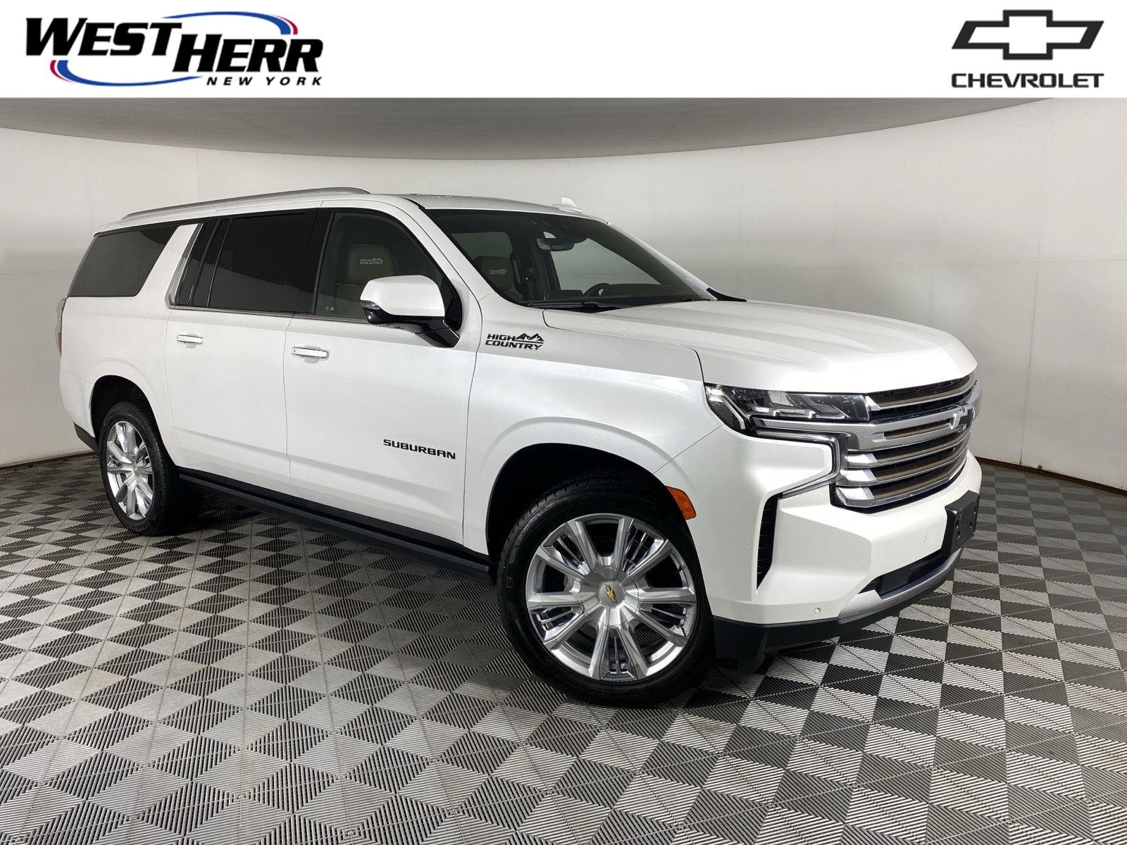 Used 2023 Iridescent Pearl Tricoat Chevrolet High Country image 1