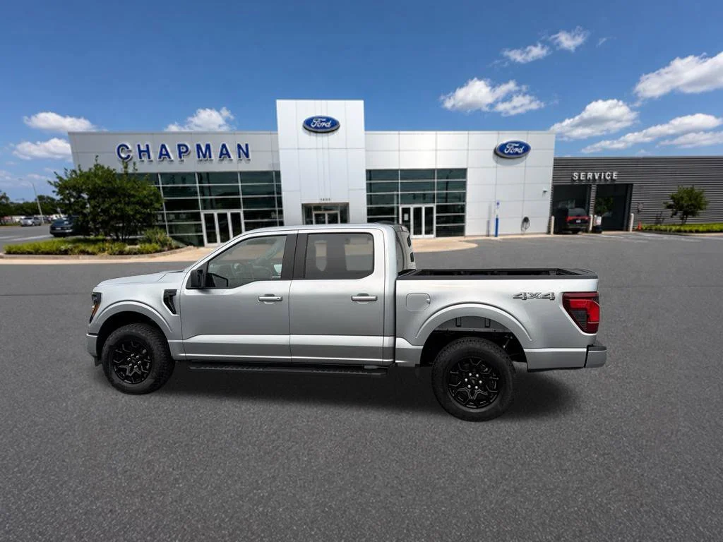New 2026 Iconic Silver Metallic Ford XLT image 2