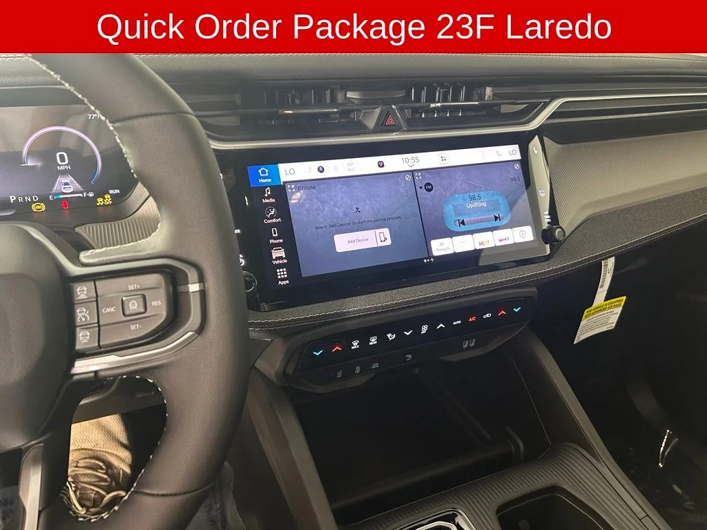New 2026 Bright White Clearcoat Jeep Laredo image 3