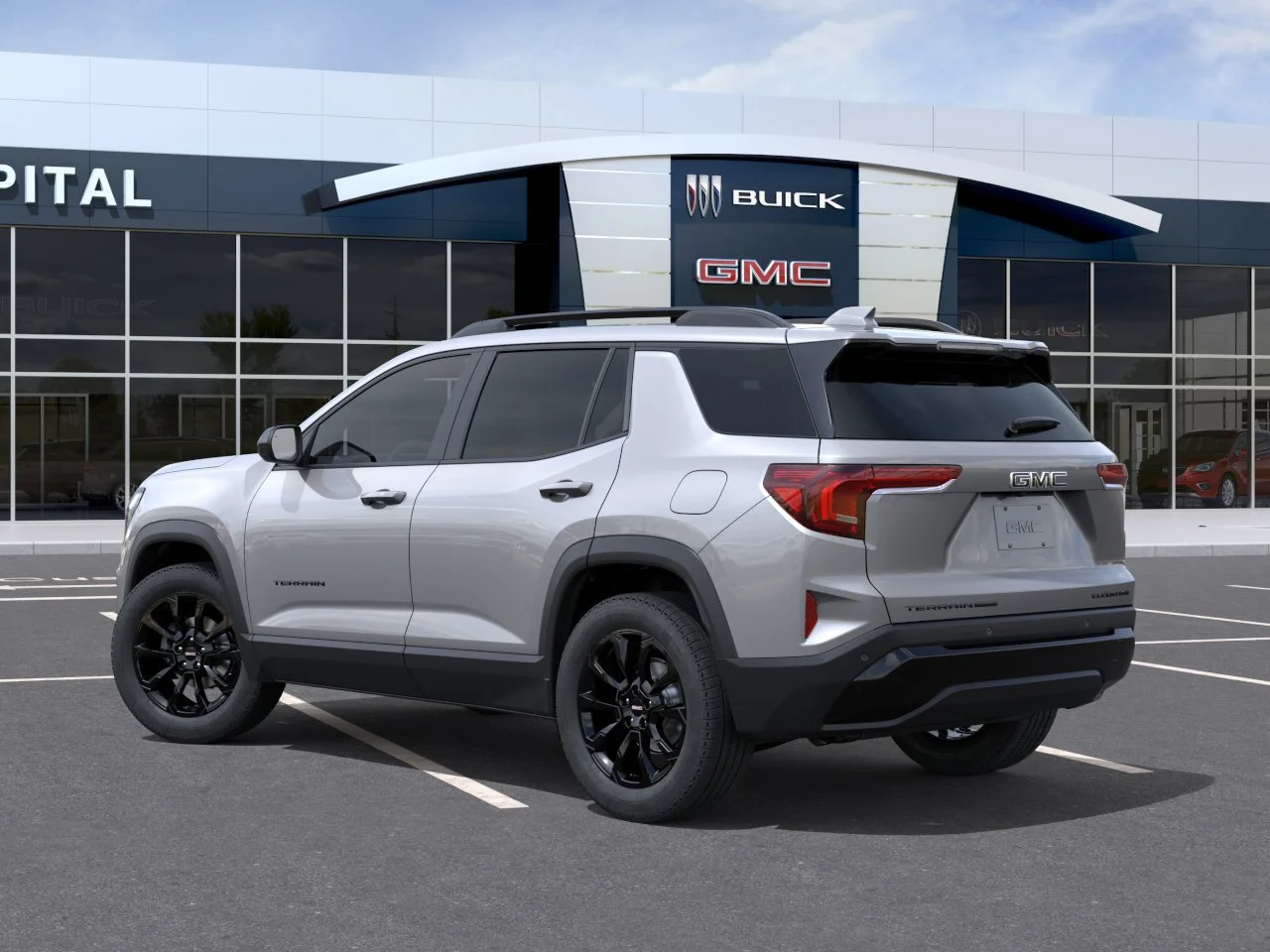 New 2027 Sterling Metallic GMC AWD Elevation image 4
