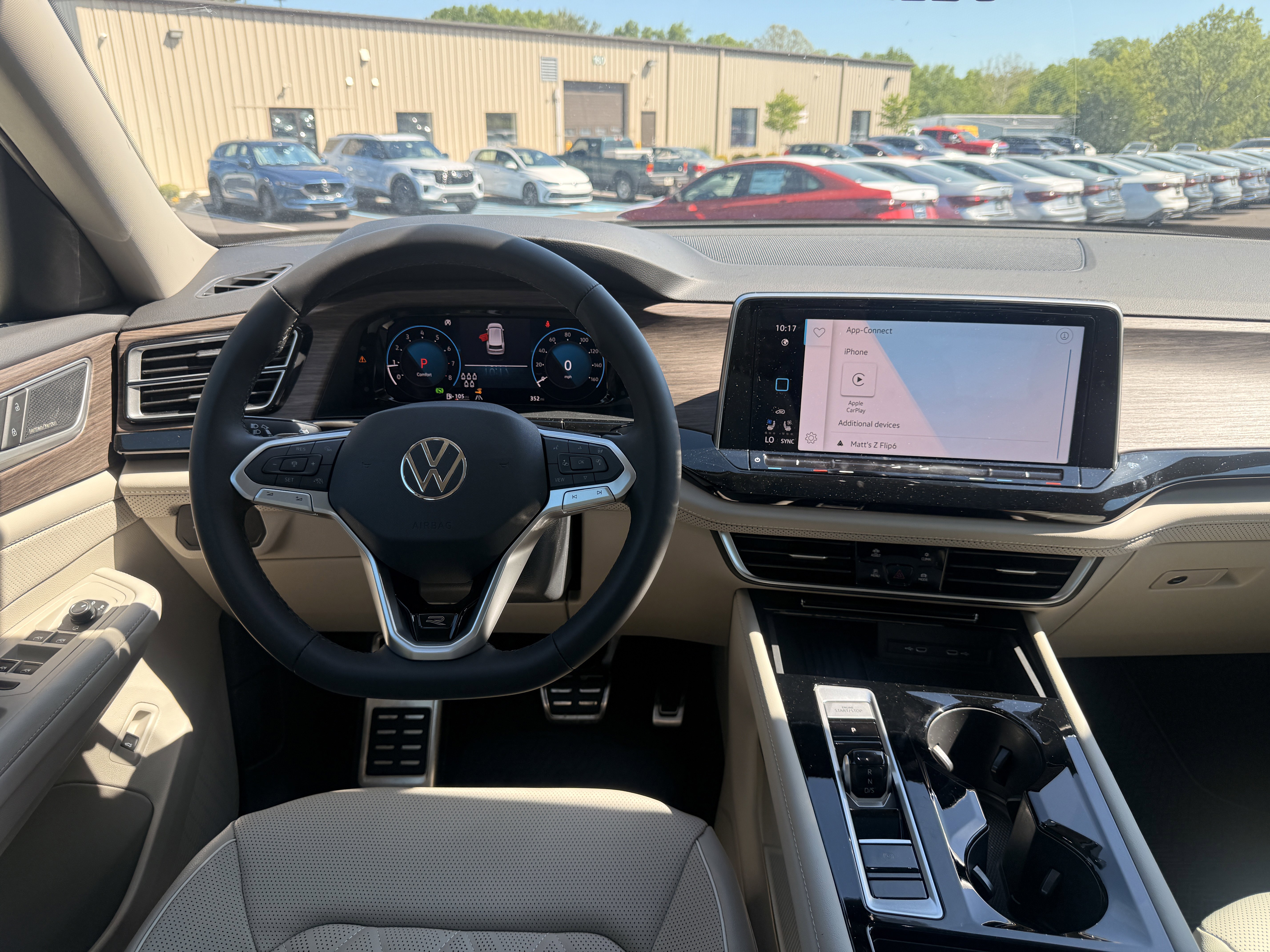 New 2026 Opal White Pearl Volkswagen 2.0T SEL Premium R-Line image 34
