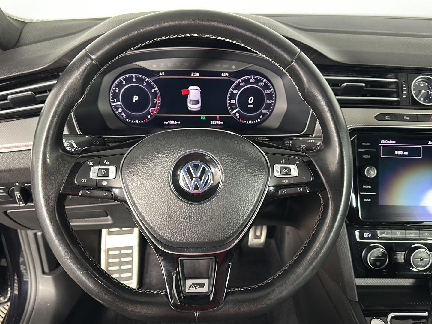 Used 2019 Deep Black Pearl Volkswagen SEL Premium R-Line image 22
