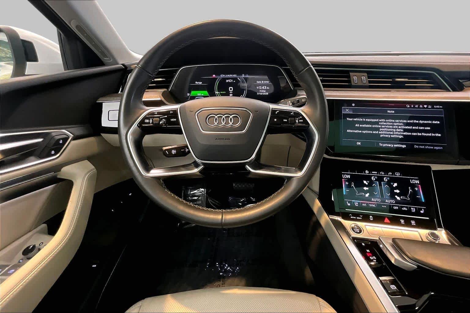 Used 2024 Glacier White Metallic Audi Premium Plus image 5