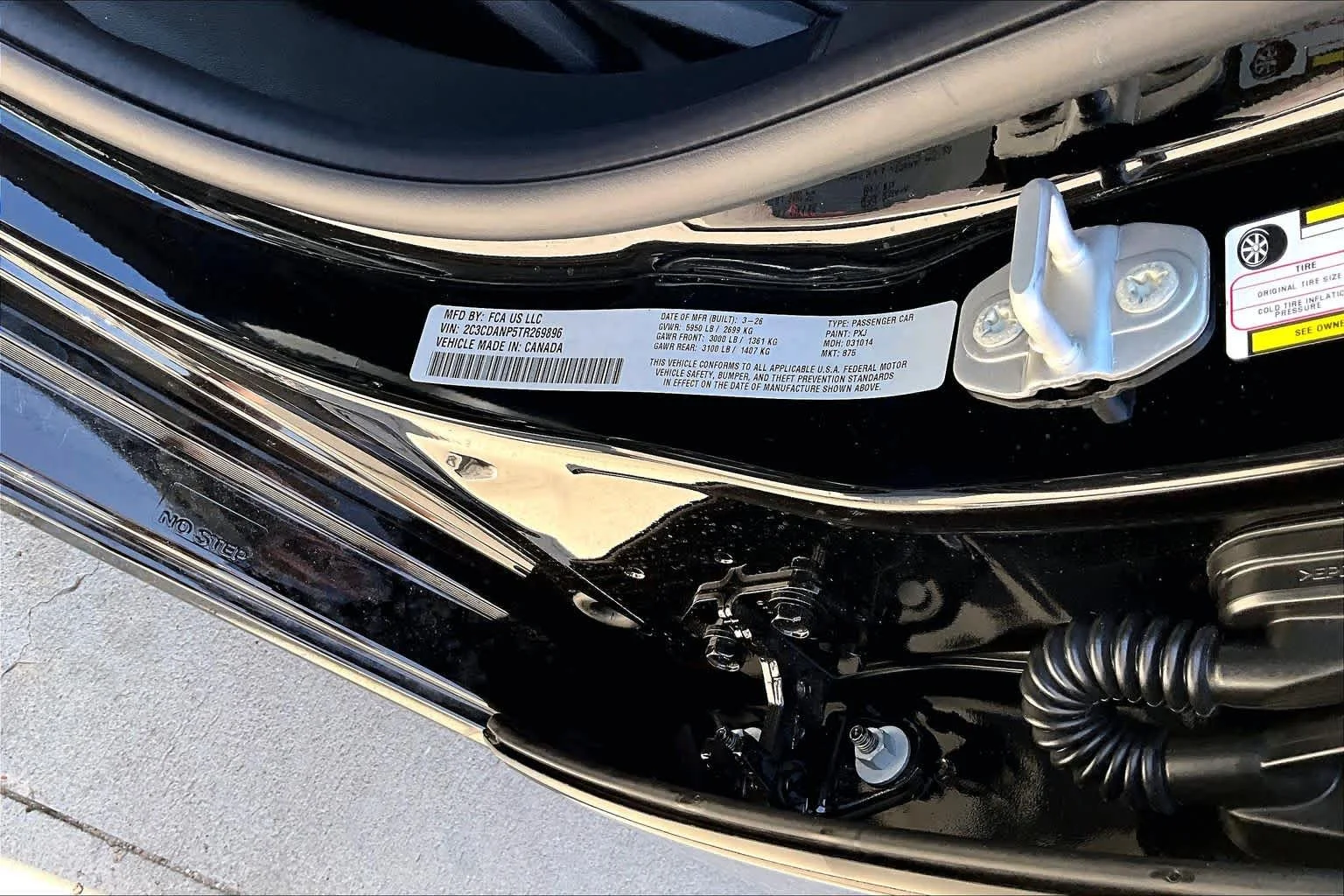 New 2026 Diamond Black Crystal Pearlcoat Dodge R/T image 21