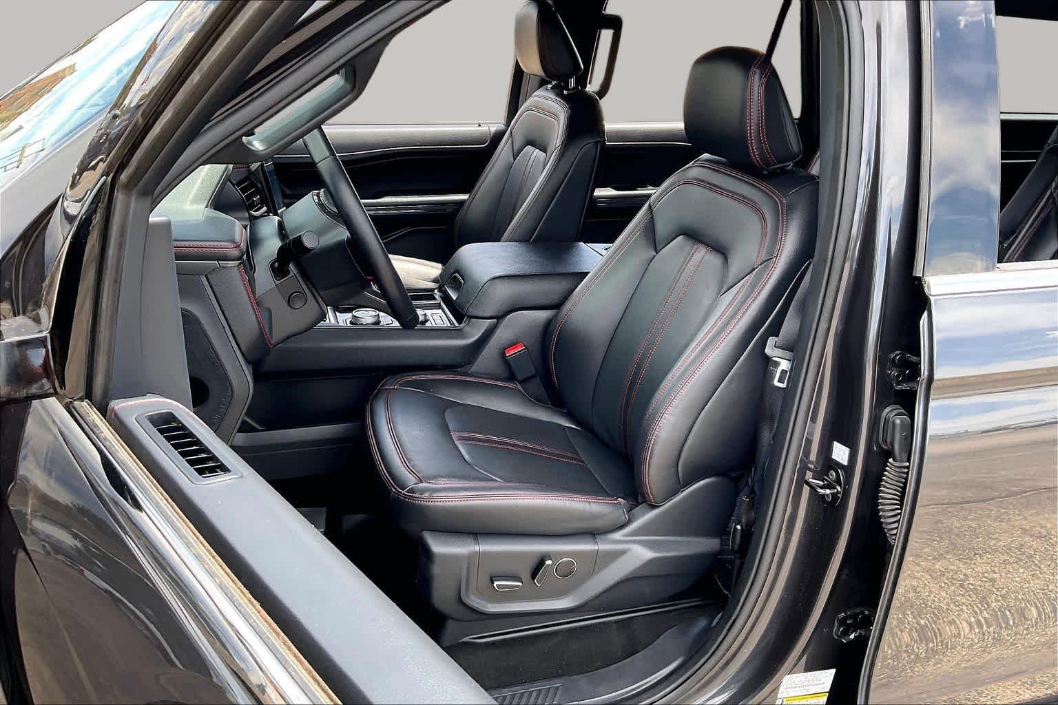 Used 2024 Dark Matter Gray Metallic Ford Limited image 8