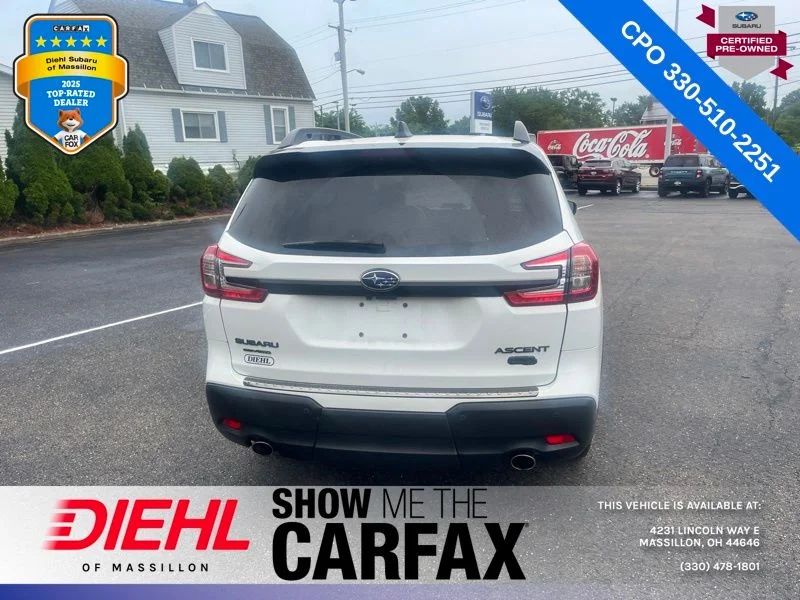 Certified Used 2023 White Subaru Onyx Edition image 3