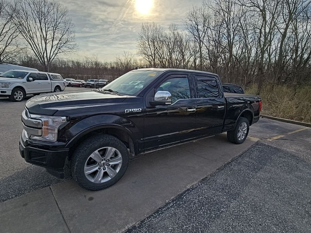 Used 2020 Ford F-150 Platinum with VIN 1FTFW1E4XLFB54257 for sale in Kansas City
