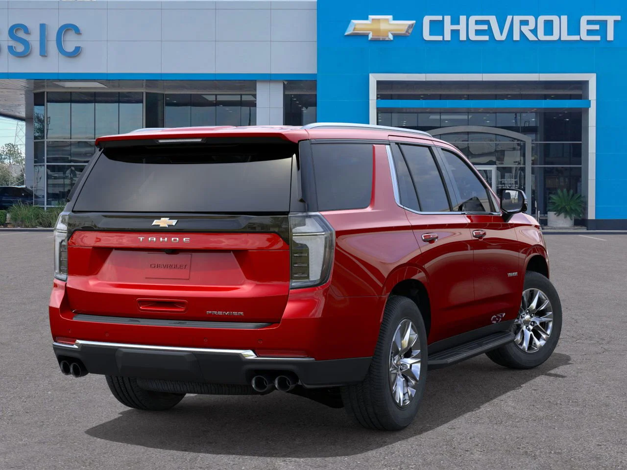 2026 Chevrolet Tahoe Premier Red at Classic Elite Chevrolet Hwy 6