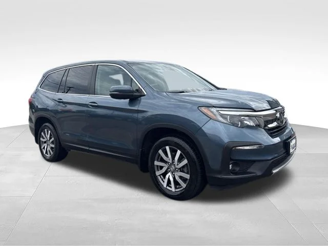 Used 2021 Blue Honda EX-L image 1