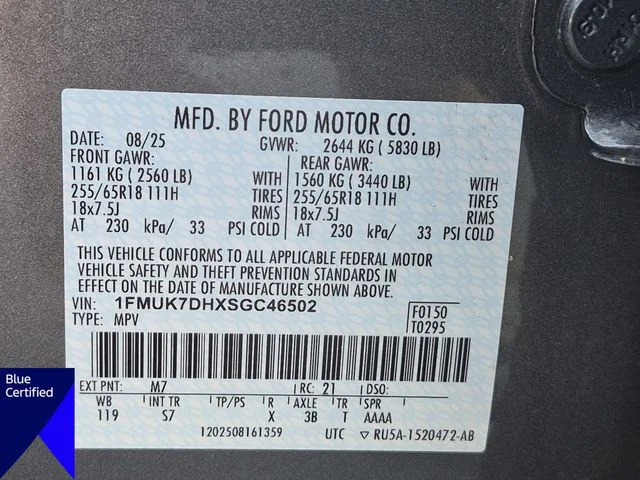 Used 2025 Gray Ford Active image 39