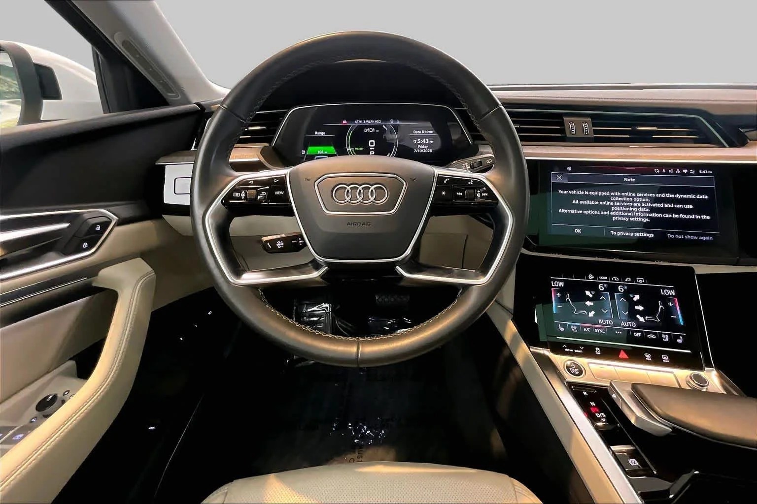 Used 2024 Glacier White Metallic Audi Premium Plus image 6