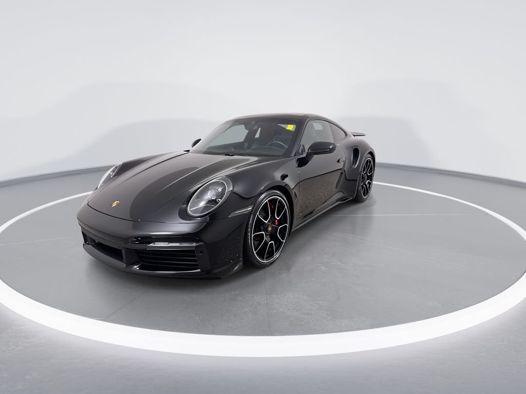 Used 2021 Black Porsche Turbo image 4