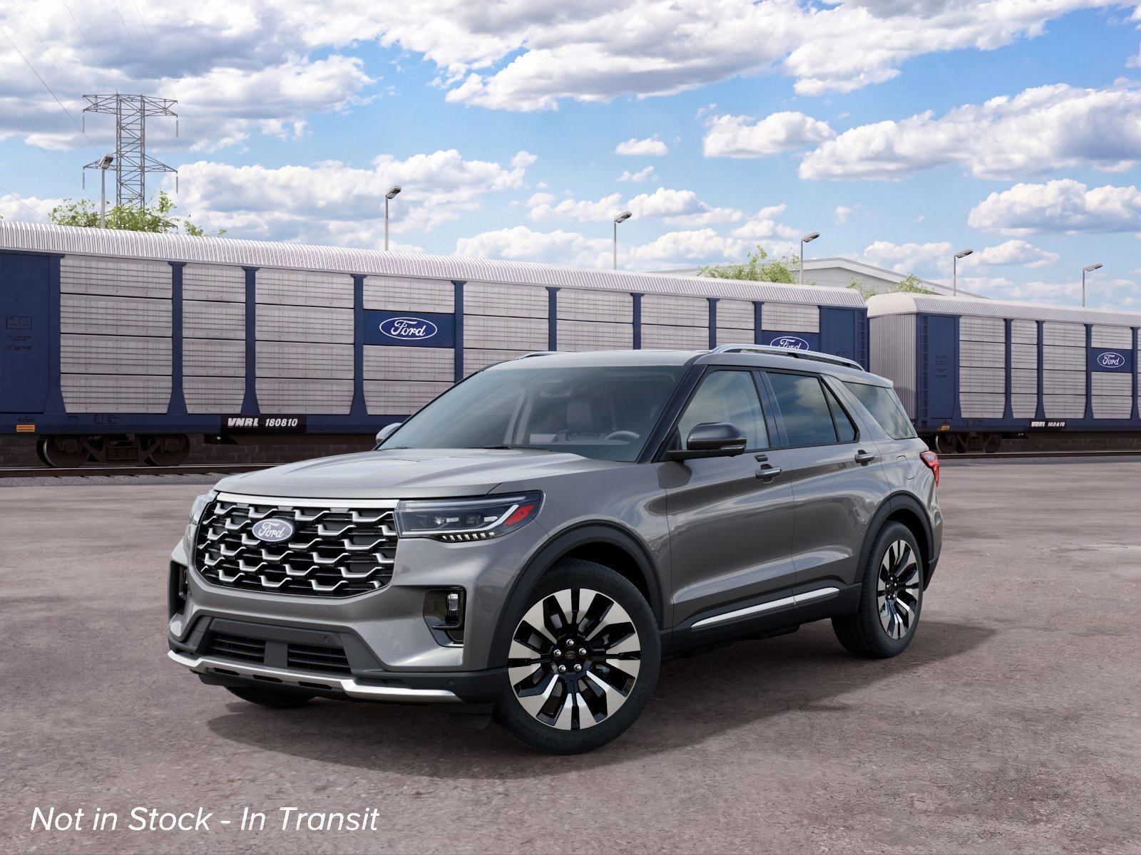 New 2027 Carbonized Gray Metallic Ford Platinum™ image 2