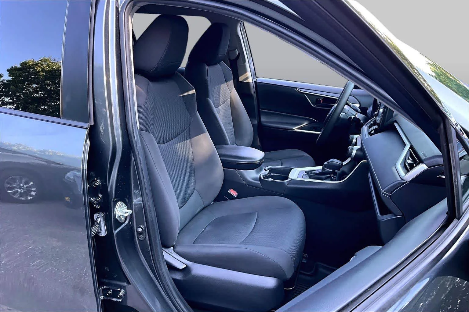 Certified Used 2020 Magnetic Gray Metallic Toyota LE image 8