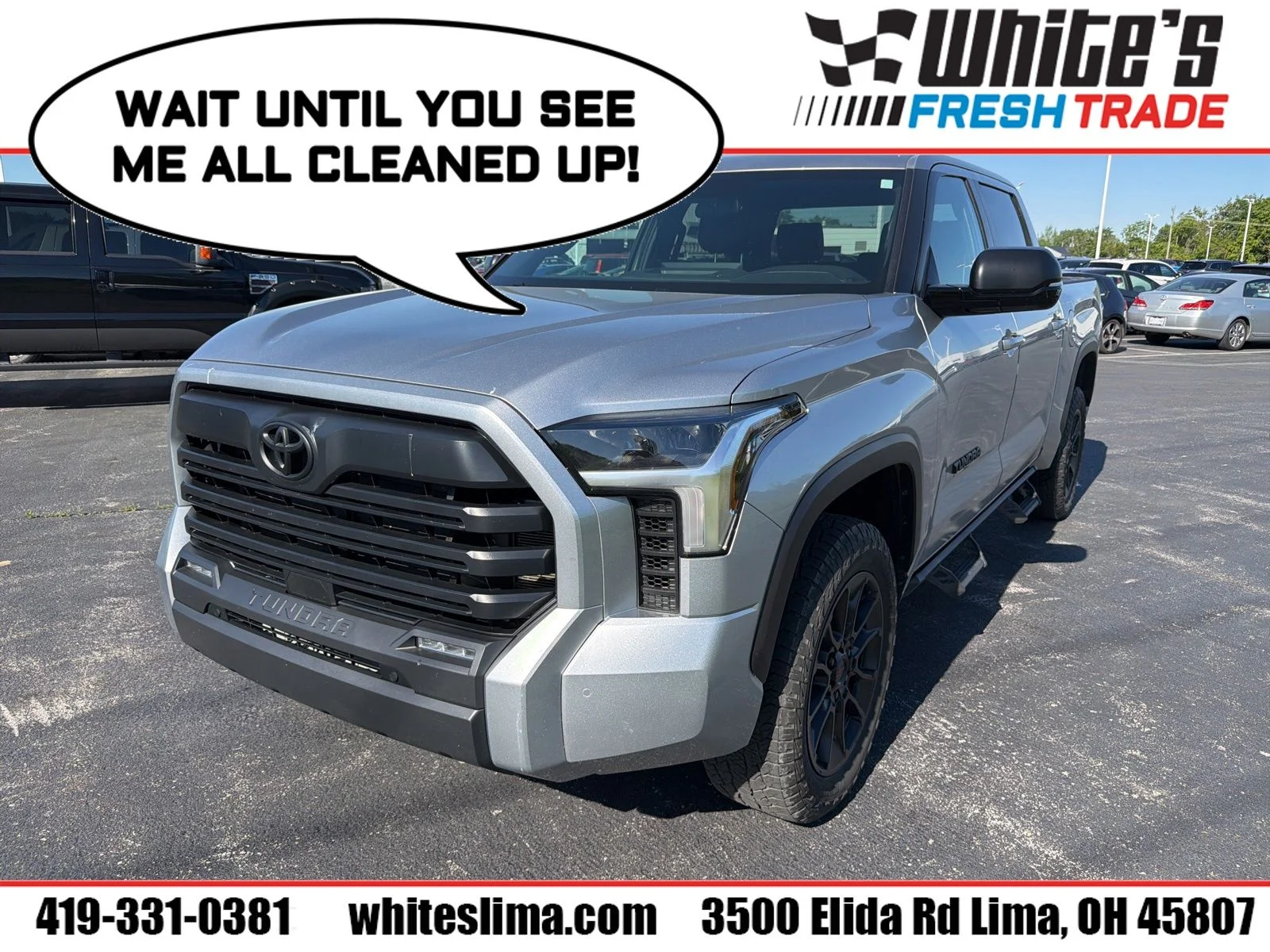 Used 2025 Celestial Silver Metallic Toyota SR5 image 1