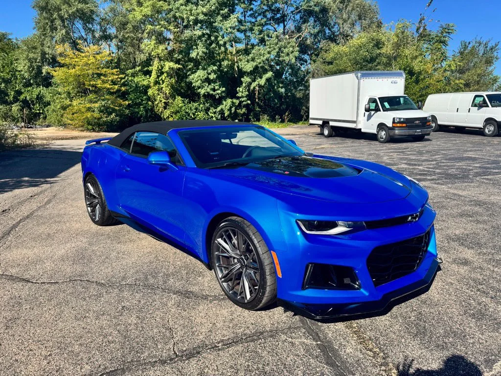 Used 2024 Riptide Blue Metallic Chevrolet ZL1 image 17