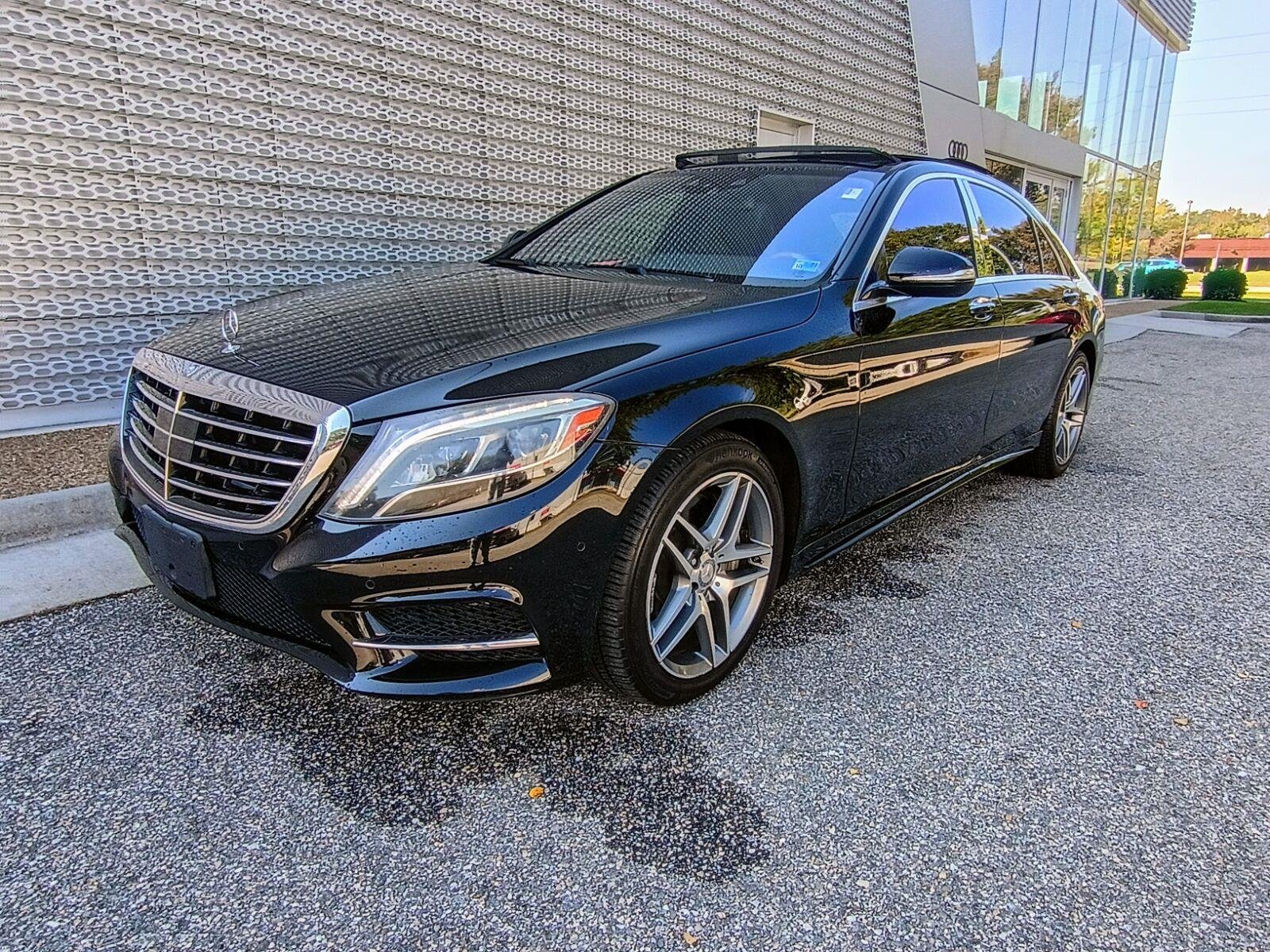 Used 2014 Black Mercedes-Benz S 550 image 2