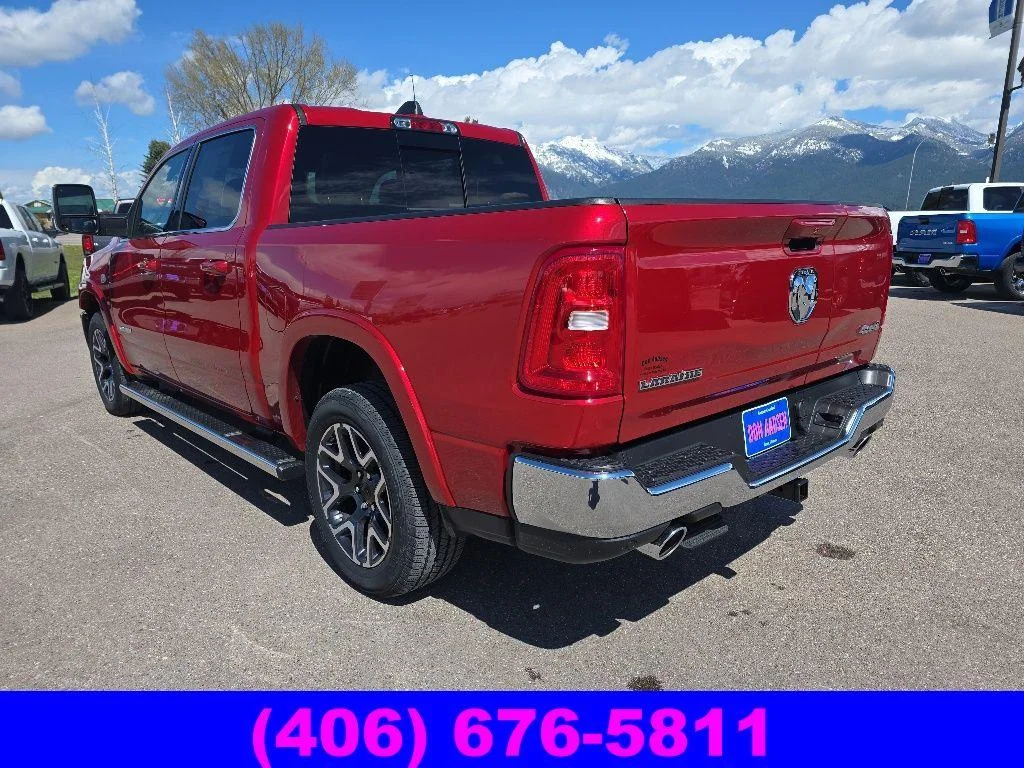New 2026 Molten Red Pearl-Coat Exterior Paint RAM Laramie image 5