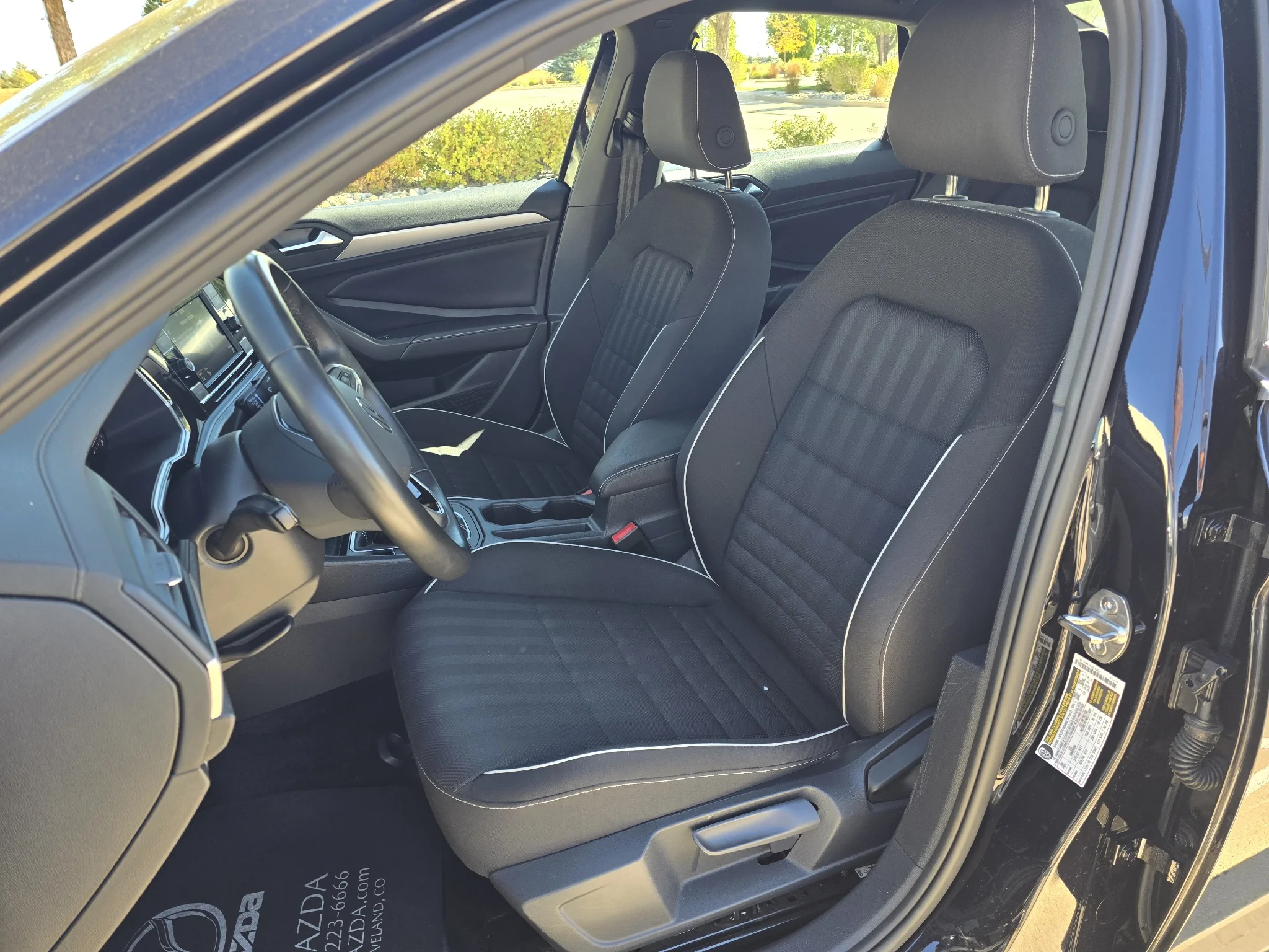 Used 2024 Deep Black Pearl Volkswagen Sport image 13