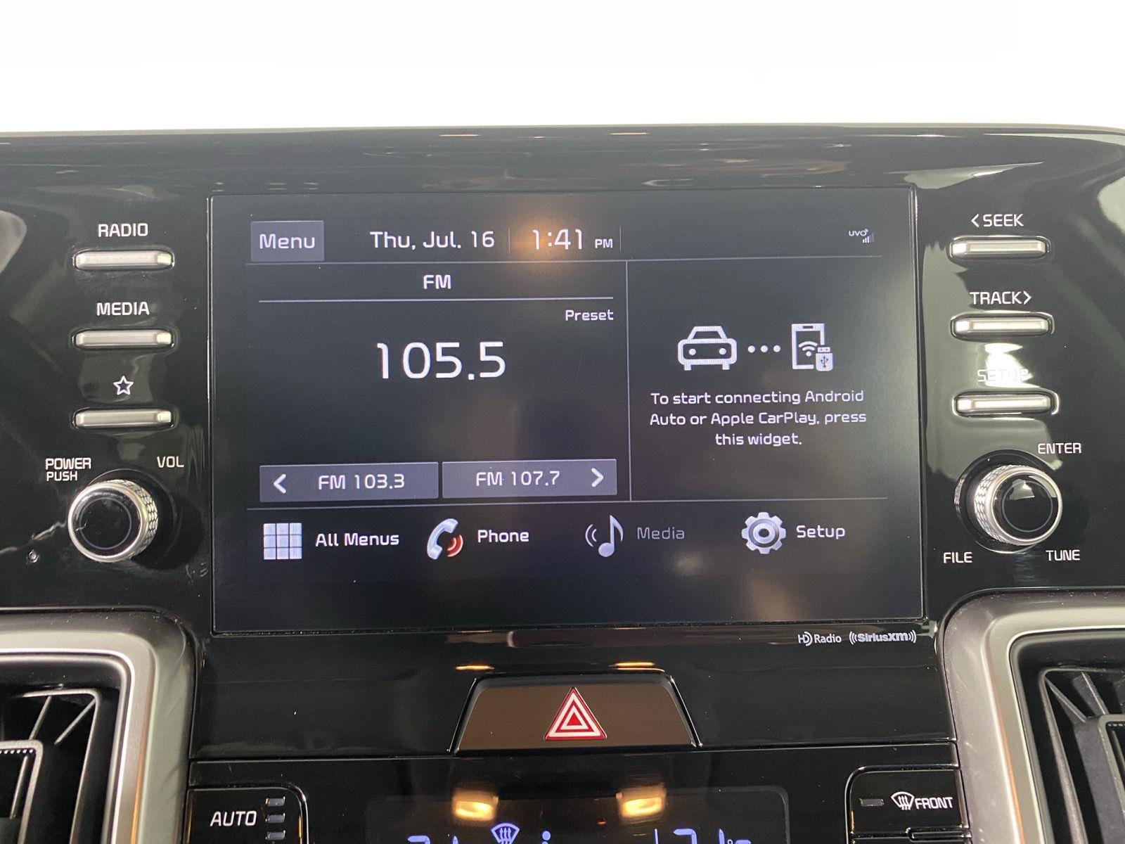 Used 2021 Sparkling Silver Kia S image 4