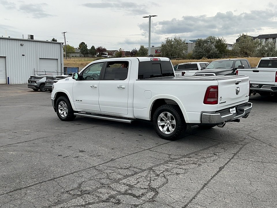 Used 2022 Bright White Clearcoat Ram Laramie image 3