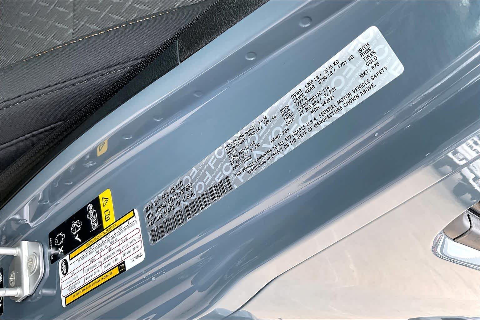 New 2026 Anvil Clearcoat Jeep Mojave image 20