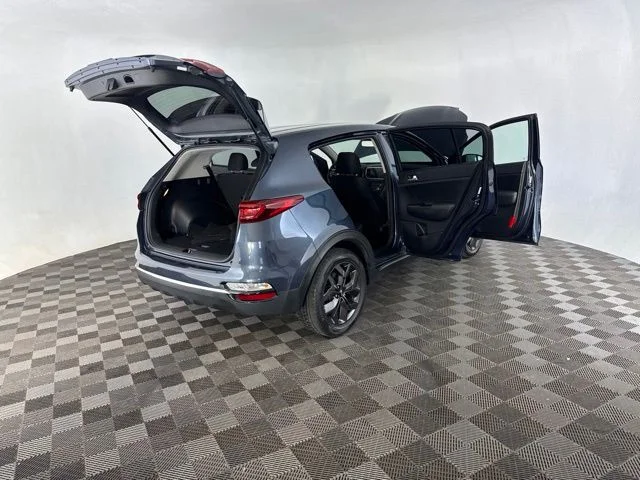 Used 2022 Blue Kia LX image 16