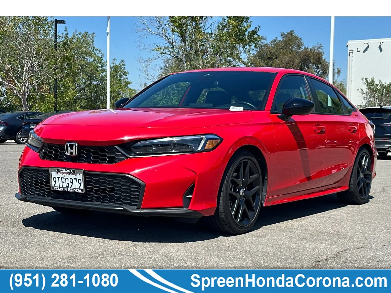 Used 2025 Rallye Red Honda Sport image 1