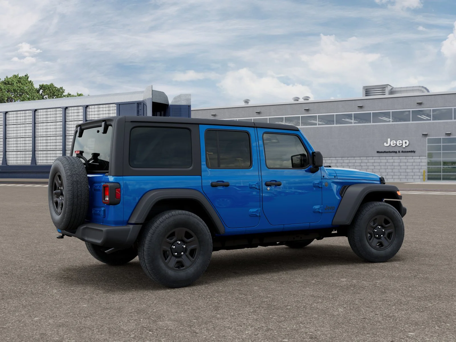 New 2026 Hydro Blue Pearl-Coat Exterior Paint Jeep  image 30